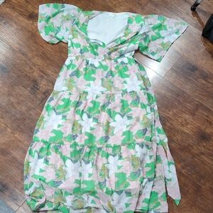Hersy Green Dress
